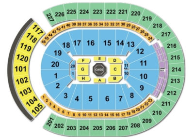 T-Mobile Arena Seating Chart UFC