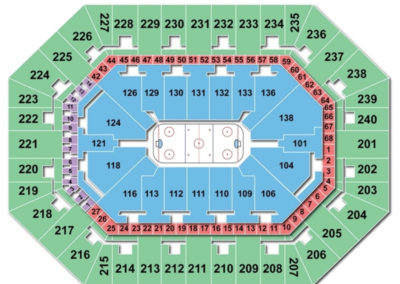 Target Center Hockey Seating Chart