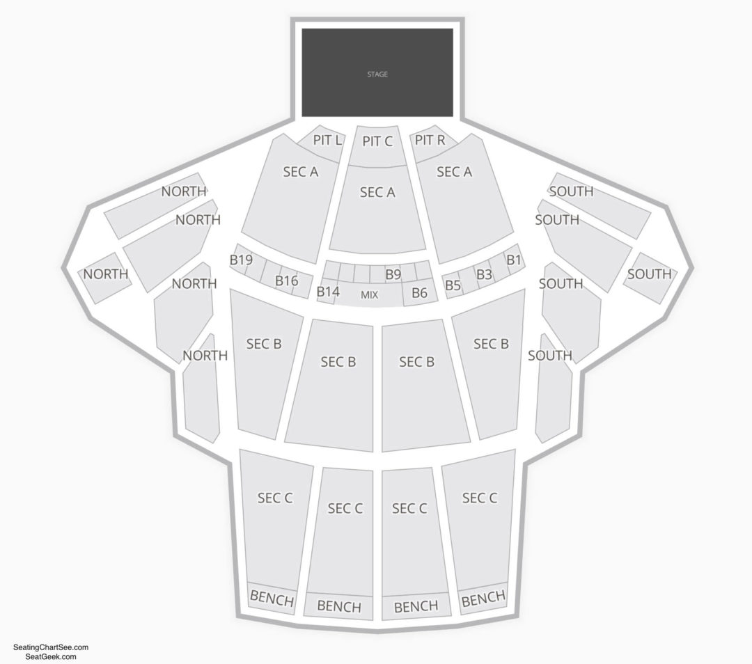 Greek Theatre Seating Chart | Seating Charts & Tickets