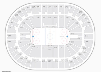 Times Union Center Seating Chart Hockey