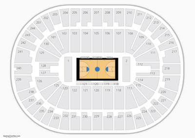 Times Union Center Seating Chart NCAA Basketball