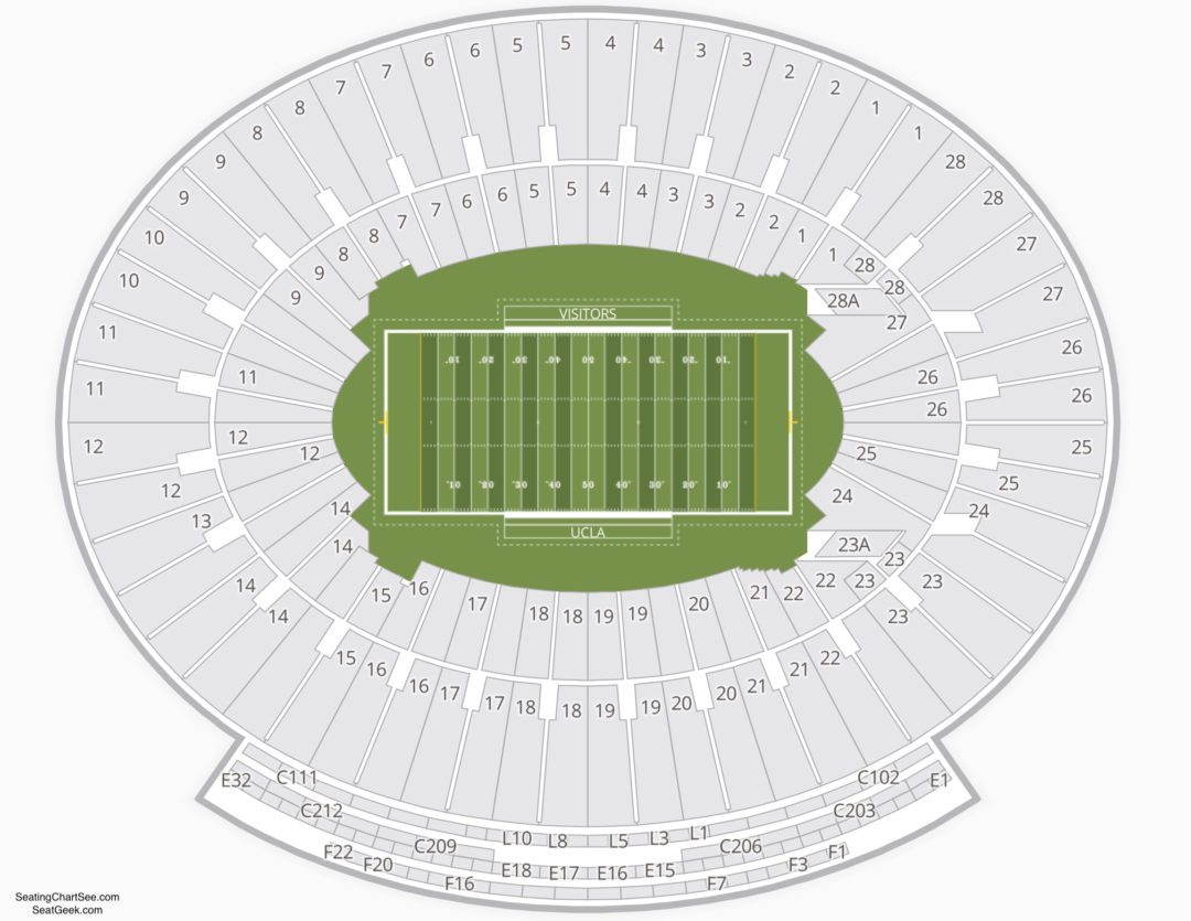 Rose Bowl Stadium Seating Chart Charts Tickets