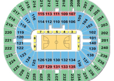 US Bank Arena Basketball Seating Chart