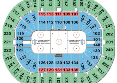 US Bank Arena Hockey Seating Chart