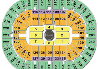 US Bank Arena UFC Seating Chart