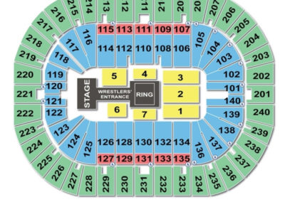 US Bank Arena Wrestling Seating Chart