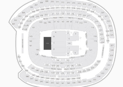 US Bank Stadium Concert Seating Chart