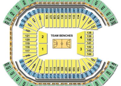University of Phoenix Stadium Basketball Seating Chart