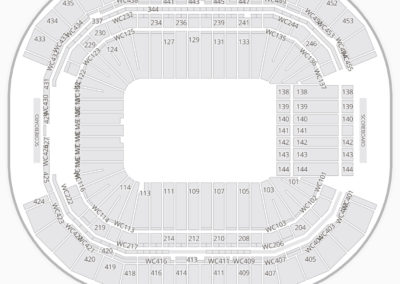 University of Phoenix Stadium Concert Seating Chart