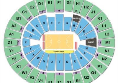 Wells Fargo Arena Tempe Basketball Seating Chart