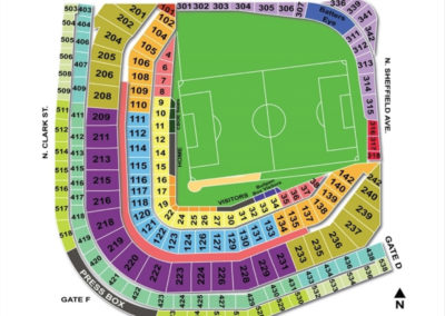 Wrigley Field Soccer Seating Chart