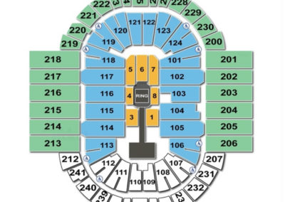 XL Center Seating Chart Concert