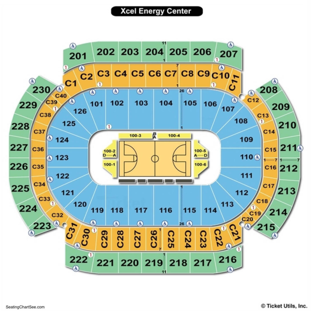 Wild Nhl Seating Chart - Seating Charts Iowa Events Center.
