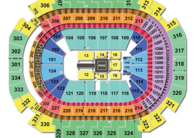 Breakdown Of The American Airlines Center Seating Chart