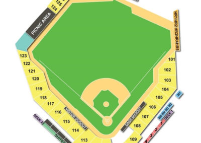 BB&T Ballpark Charlotte Seating Chart