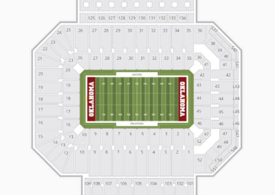 Gaylord Family-Oklahoma Memorial Stadium Seating Chart