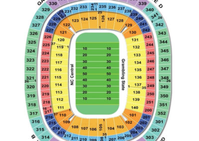 Georgia Dome Football Seating Chart