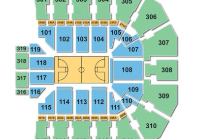 John Paul Jones Arena Seating Chart Basketball