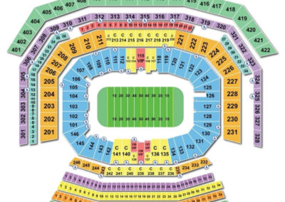 Levis Stadium San Francisco Bowl Seating Chart