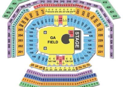 Levi's Stadium Seating Chart U2