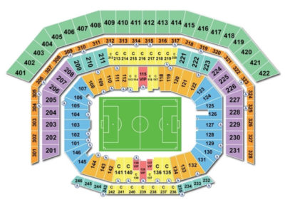Levi's Stadium Soccer Seating Chart