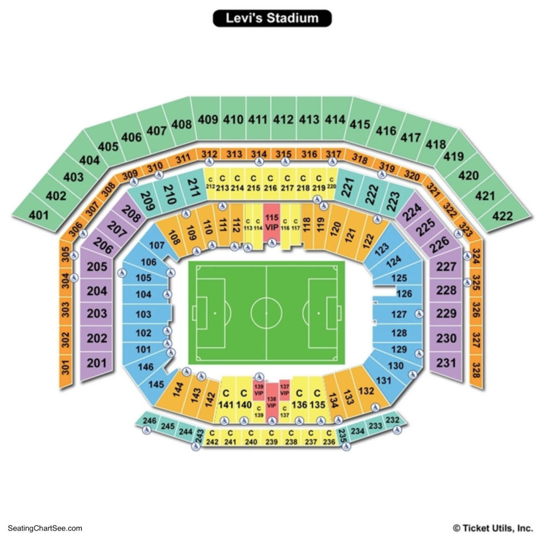 Stadium Seating Chart Charts