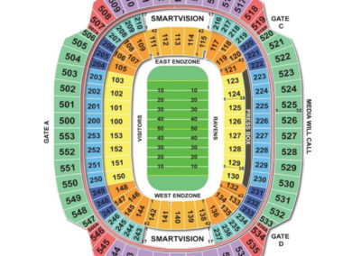 MT Bank Stadium Seating Chart Football