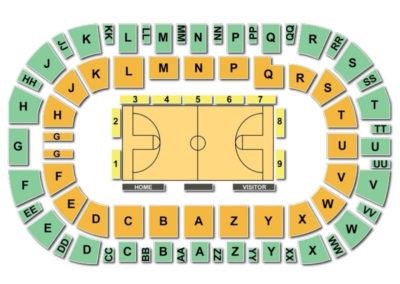 Toyota Center Kennewick Basketball Seating Chart