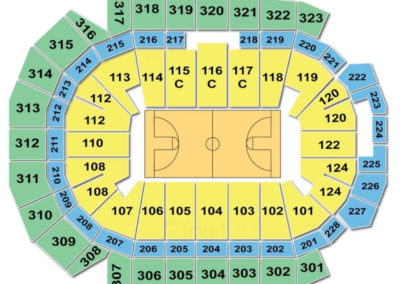 Wells Fargo Arena Des Moines Seating Chart Basketball