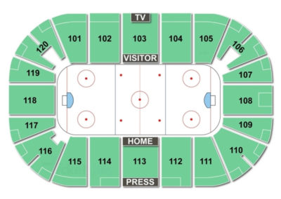 Agganis Arena Seating Chart Hockey