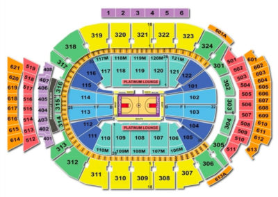 Air Canada Centre Seating Chart Basketball