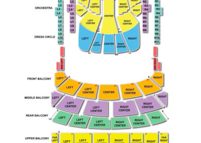 Auditorium Theatre Seating Chart Chicago