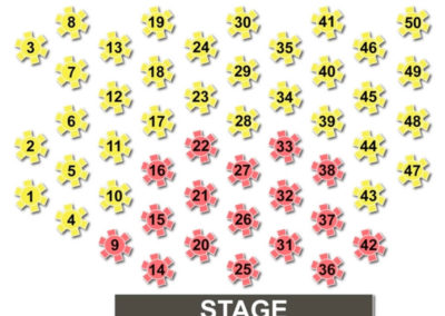 Auditorium Theatre Tables Seating Chart