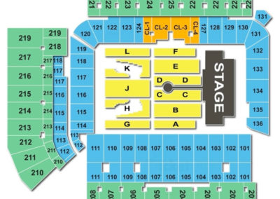 Bobby Dodd Stadium Concert Seating Chart