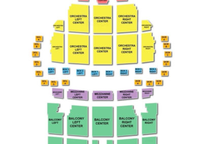 Boch Center - Wang Theatre Seating Chart