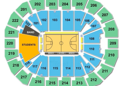 Chaifetz Arena Seating Chart Basketball