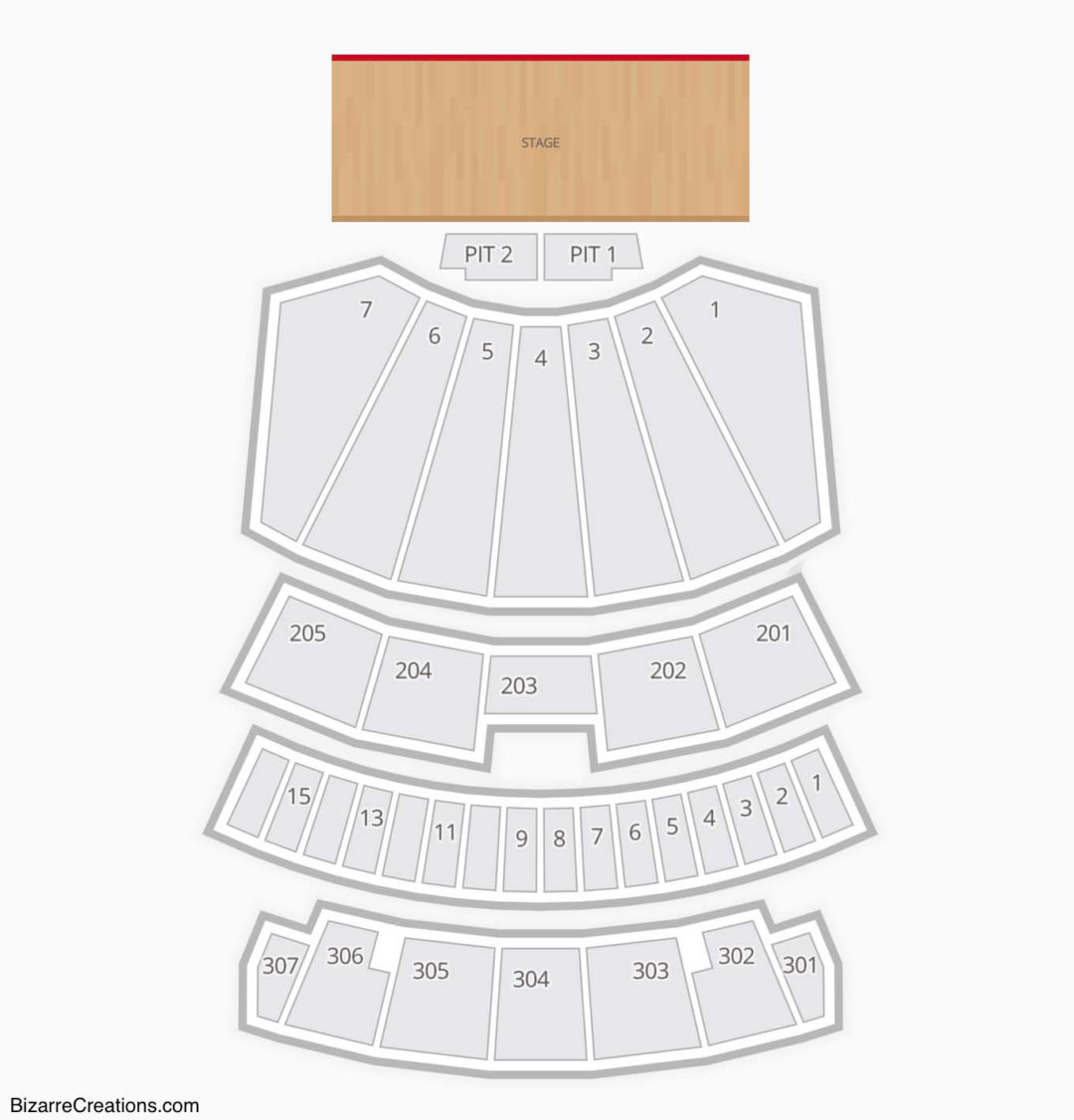 Comerica Theatre Seating Chart | Seating Charts & Tickets