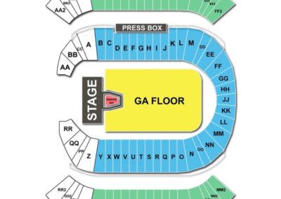 Commonwealth Stadium Edmonton Seating Chart Concert
