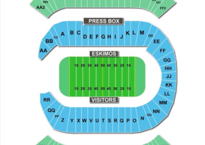 Commonwealth Stadium Edmonton Seating Chart Football