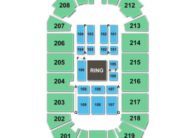 Covelli Centre Seating Chart WWE