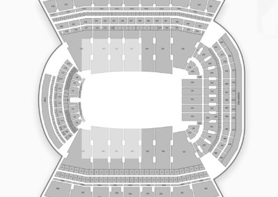 Donald W. Reynolds Razorback Stadium Seating Chart Concert