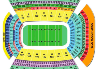 Donald W. Reynolds Razorback Stadium Seating Chart Football