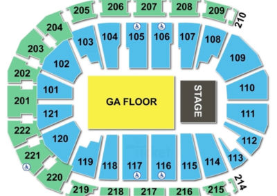 Ford Center Seating Chart Concert 2
