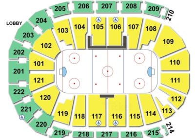 Ford Center Seating Chart Hockey