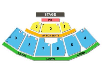 KeyBank Pavilion Seating Chart Concert 3