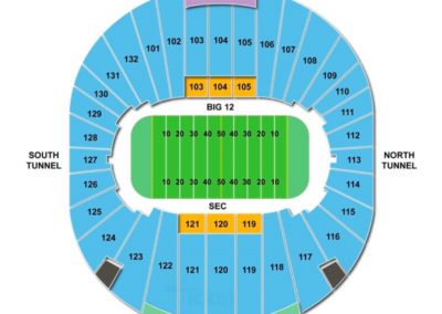 Liberty Bowl Memorial Stadium Seating Chart Memphis