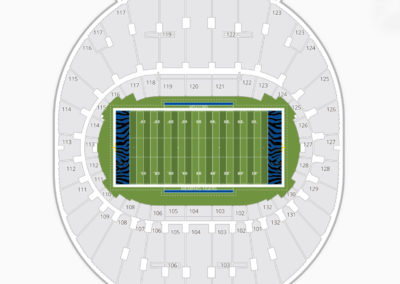 Liberty Bowl Stadium Seating Chart Concert