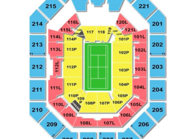 Matthew Knight Arena Seating Chart Tennis