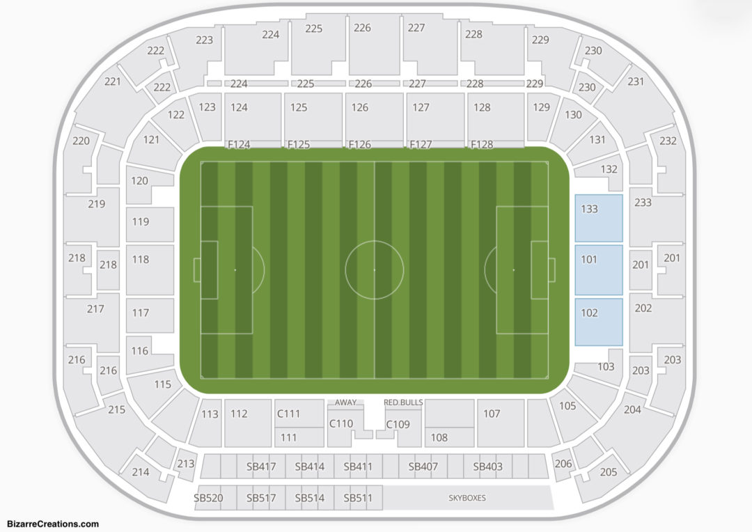 Red Bull Arena Seating Chart