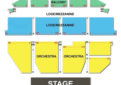 Orpheum Theater San Francisco Seating Chart